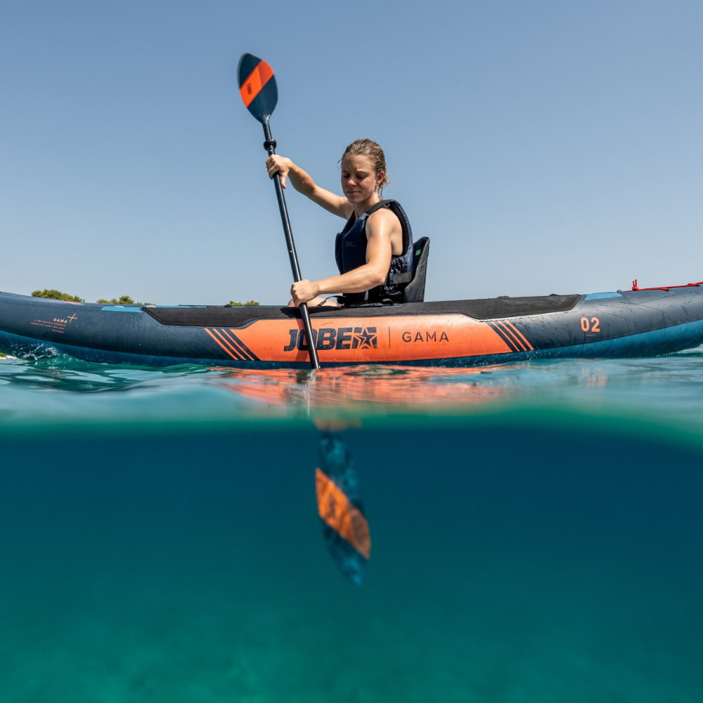 2026 Jobe Gama Inflatable Kayak Package 600024002 - Midnight Blue